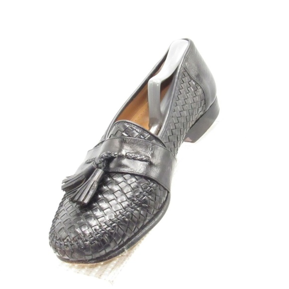Magnanni 5933 Size 10 M Black Woven Loafer C3A C2 main image 6